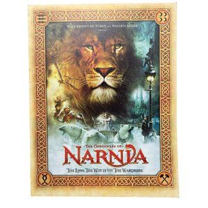 The Chronicles Of Narnia The Lion The Witch The Wardrobe Program Guide Souvenir‎